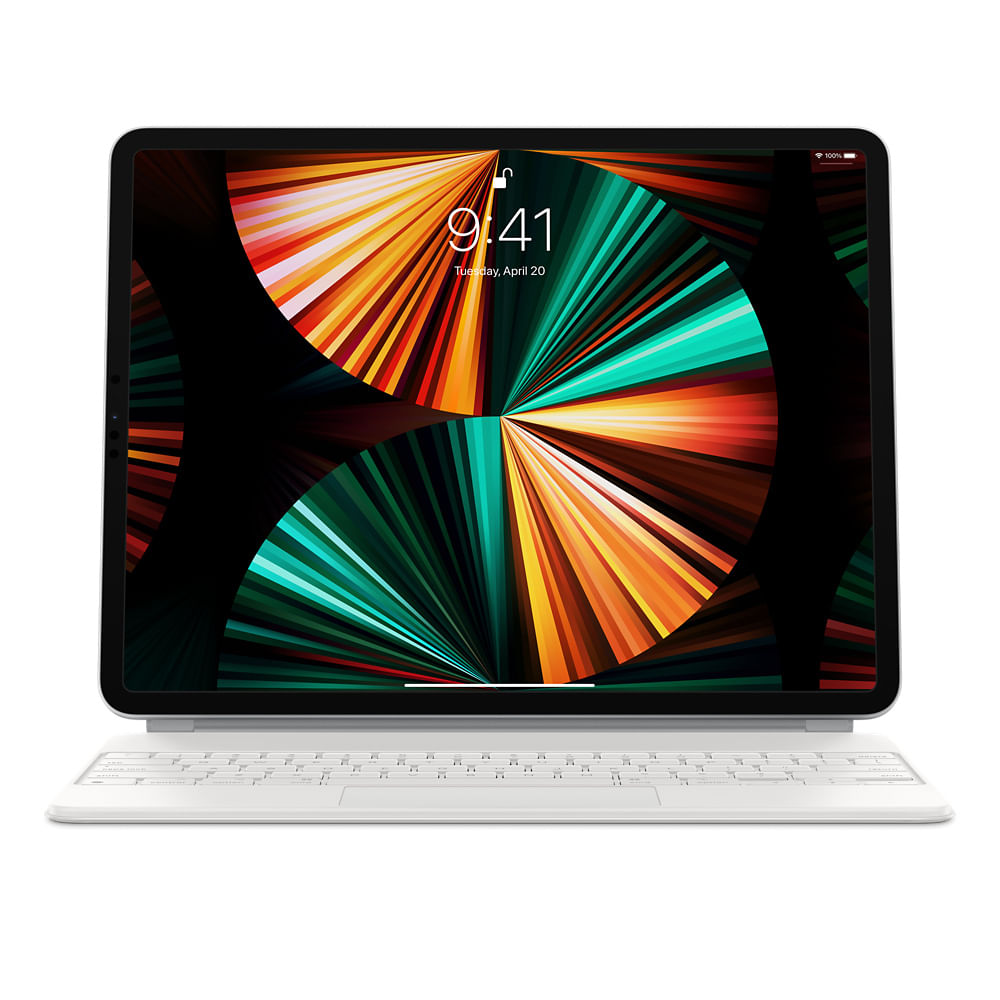 Magic Keyboard para iPad Pro de 12,9 polegadas (5ª geração), Branco -MJQL3BZ/A